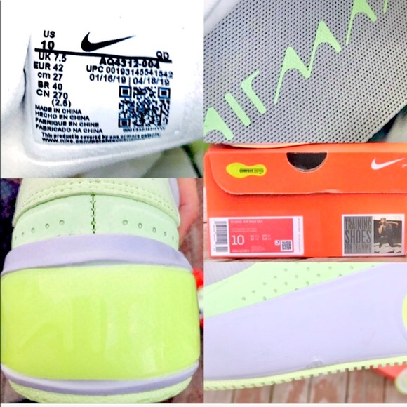NWT Nike Air Max Dia Training White Volt - Picture 6 of 8